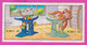 264465 /  Instruction Kinder Surprise - K 98 N. 50 - Monkey Fitness Club + K 98 N. 49 Animal Elephant  , 7.0 X 3.4 Cm. - Istruzioni