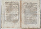 Bulletin Des Lois 282 1829 Route Saumur à Chinon Par Montsoreau/Abattoir De Dunkerque/Baron Wangen De Geroldseck - Decreti & Leggi