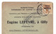 Lettre 1917 Charleroi Belgique Eugène Lefèvre Gilly Robineterie Fonderie De Cuivre Ceunick Occupation Allemande WW1 - OC1/25 Gouvernement Général