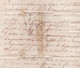 Delcampe - 1810 Marque Postale 96 HUY, Auj.en Belgique, Départ Conquis De L'Ourthe, Vers Bordeaux - Holagray Marchand De Fers - 1792-1815: Départements Conquis