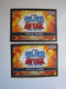 Lot 2 Cartes De Catch TOPPS SLAM ATTAX Trading Card Game TITLE CARD - Trading Cards