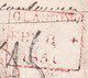 1851 - Enveloppe Faire-part De Décès De Glasgow, Ecosse Vers Jussey, Haute Saône, France - Entrée Calais - Cad Arrivée - Marcophilie