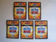 Lot 5 Cartes De Catch TOPPS SLAM ATTAX Trading Card Game - Trading Cards