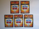 Lot 5 Cartes De Catch TOPPS SLAM ATTAX Trading Card Game - Tarjetas