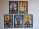 Lot 5 Cartes De Catch TOPPS SLAM ATTAX Trading Card Game - Trading Cards