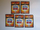 Lot 5 Cartes De Catch TOPPS SLAM ATTAX Trading Card Game - Tarjetas