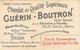 Chromo (Lithographie) Chocolat Guérin-Boutron - Série Compositeurs De Musique: Opéra, Le Mariage Secret De Cimarosa - Guérin-Boutron