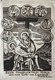 Image Pieuse - Jaren 1930/40 - GRAVURE Sign Isabella Hertsens -  Antwerpsche Sanctjeskring - ECCE DOLOROSA - Images Religieuses