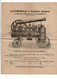 DOSSIER PUB SOCIETE FRANCAISE DE MATERIEL AGRICOLE ET INDUSTRIEL DE VIERZON CHER 1924 - 1900 – 1949