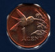 TRINIDAD AND TOBAGO 1 CENT 2005  KM# 29 Colibri - Trinidad & Tobago