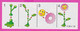 264606 /  Instruction Kinder Surprise - K98 N. 32 Flowers +K98 N. 31, Flower , 9.8 X 3.4 Cm. - Istruzioni