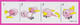 264624 / Instruction Kinder Surprise - K98n34 Futuristic Planes Man Woman K98n36+K98n35+K98n34+K98n33 / 12 X 3.4 Cm. - Istruzioni