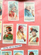 Delcampe - 15 Small Chromos, Like Cigarette Cards, C1905 GROOTES Cocoa Chocolate SMOKERS Printed For Germany And France - Vintage (until 1960)