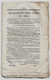 Bulletin Des Lois 319 1829 Chaudières à Haute Pression/Chemins Route Drôme Et Vaucluse/Chambaudoin D'Erceville - Decreti & Leggi