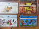 8 Télécartes (cartes Téléphoniques)  BELGACOM  Avec (publicité ,dessins Animés, Etc) Belgique - [4] Collections