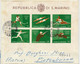 45687 - SAN MARINO POSTAL HISTORY - OLYMPICS 3 Imperf S/SHEETS On FDC Cover 1960 - Zomer 1948: Londen