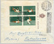 45687 - SAN MARINO POSTAL HISTORY - OLYMPICS 3 Imperf S/SHEETS On FDC Cover 1960 - Summer 1948: London