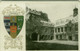 UK - LINCOLN - COLLEGE + COAT OF ARMS - EMBOSSED POSTCARD 1910s (11259) - Lincoln