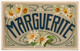 CPA - Prénom "Marguerite" - Couleurs - Firstnames