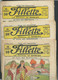 FILLETTE, Le Journal De Shirley , Lot De 4 N° 1514, 1519, 1518,1520 Année 1937  -  FAU 103 - Fillette