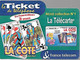 TICKET² TELEPHONE-PRIVE-FRANCE-TK-PR103-3Mn-La COTE En Poche-La Télécarte-Atout Collect 1-Neuf-TBE/RARE - Tickets FT