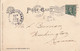 555 – St. Joseph Missouri MO – Bluffs Francis Street Depot Railroad – Stamp Postmark 1906 – Simple Back – Ex. Condition - St Joseph