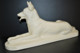 Delcampe - STATUE CHIEN LOUP CERAMIQUE ART DECO DIGOIN & SARREGUEMINES N°5546 Collection Déco Vitrine - Digoin (FRA)