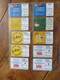 Delcampe - 10  Télécartes  FRANCE TELECOM   Avec Publicité Pour Les Boissons (  Schweppes , Orangina , ) - Publicidad