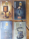 8 Télécartes FRANCE TELECOM  - Collection Historique Téléphones (Ader, Mildé , Berliner ,Ericson, Deckert ,D'Arsonval) - Téléphones