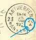 164+166+182 (Dendermonde) Op Brief Aangetekend Postagentschapstempel (Agence) * ANTWERPEN 23 *  (B3892) - Brieven En Documenten