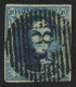 Belgium 1851 Medaillons Wtm. Un-framed "LL" 20c Blue With Perception Postmark "85" (NAMUR), Perfect, COB 7 - 1851-1857 Medaillons (6/8)