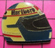 821 Pin's Pins / Belle Qualité Et Rare / THEME SPORTS / AUTOMOBILE F1 CASQUE INTEGRAL MARLBORO ALAIN PROST - Automobilismo - F1