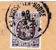Lettre Saint-Josse-ten-Noode Belgique Ixelles Timbre Perforé Albert 1er Type Houyoux L'Avenir Familial - 1909-34