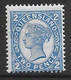 QUEENSLAND 1907 2d DULL BLUE SG 289 UNMOUNTED MINT/VERY LIGHTLY MOUNTED MINT ? Cat £38 - Neufs