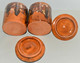 Delcampe - 2 POTS COUVERTS CERAMIQUE VINTAGE TYPE VALLAURIS NON MARQUES POT A TABAC Déco Collection Vitrine - Vallauris (FRA)