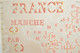 Delcampe - CANEVAS Sur CARTON CARTE De FRANCE 1901 Régions PAYS LIMITROPHES Collection Déco Vitrine Art Populaire - Punto Croce