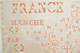 Delcampe - CANEVAS Sur CARTON CARTE De FRANCE 1901 Régions PAYS LIMITROPHES Collection Déco Vitrine Art Populaire - Point De Croix