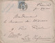 TURQUIE - CONSTANTINOPEL - LEVANT AUTRICHIEN - AMBASSADE DE FRANCE A CONSTANTINOPLE (CURSIVE BLEU) - 14-2-1885 -  VERSO - Eastern Austria