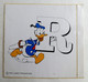 AUTOCOLLANT JEU DES LETTRES MYSTERE WALT DISNEY R Donald 70's - Autocollants