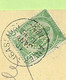 56 Op Kaart Met Firmaperforatie (perfin) "AB&C" Van AUG.BULCKE & Cie / ANVERS (3548 - 1863-09