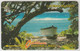 CAYMAN ISLANDS -  Boat And Tree, 15 $, CN:6CCIB, Normal Zero: "0", Tirage 20,000, Used - Kaaimaneilanden