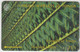 TONGA - Textures Of Tonga Green, 5 T$, CN:2CTGA , Normal Zero: "0", Tirage 15.000, Used - Tonga