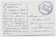 MEMEL CARTE + CACHET VIOLET COMMISSION MILITAIRE INTERALLIEE DE CONTROLE BERLIN FRANCHISE POSTALE LE VAGUEMESTRE - Militärstempel Ab 1900 (ausser Kriegszeiten)