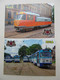 2 PCs Latvia Riga Water Sprinkler Tram And Tram Depot Modern PC - Tram