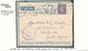 MARITIME MAIL WW2 JH Triangle Machine Cancel DURBAN 1944 WW2 Air Letter Card SOUTH AFRICA British NAVAL Censored - Covers & Documents