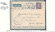 MARITIME MAIL WW2 JH Triangle Machine Cancel DURBAN 1944 WW2 Air Letter Card SOUTH AFRICA British NAVAL Censored - Briefe U. Dokumente