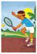 Thème:  Sport: Tennis    Ti-Moun  Jeune Enfant.  Illustrée    (voir Scan) - Tennis