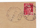 Lettre 1949 Saint André Lez Lille Nord Marianne De Gandon 6 Francs Paris Gare D'Austerlitz Mulleman - 1945-54 Marianna Di Gandon