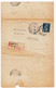 Lettre Recommandée 1930 Avesnes-sur-Helpe Nord Palais De Justice Juge D'Instruction Tribunal Pasteur 1f50 - 1922-26 Pasteur