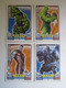 2 Cartes 2011 Topps Marvel Universe HERO ATTAX HERO - RADIOACTIVE MAN - THE HULK - ODIN - COLOSSUS - Marvel